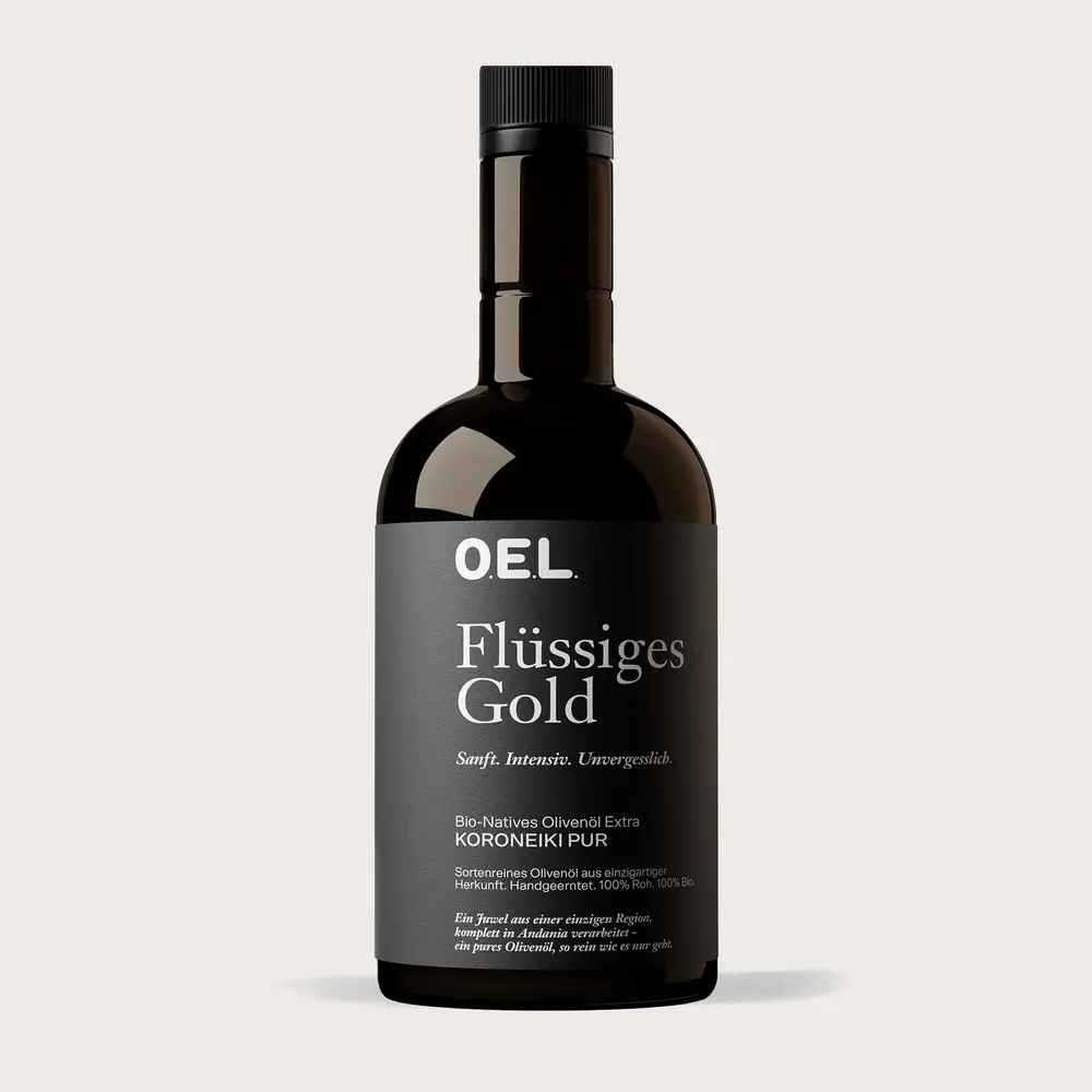 O.E.L. Flüssiges Gold Bio Olivenöl 500 ml